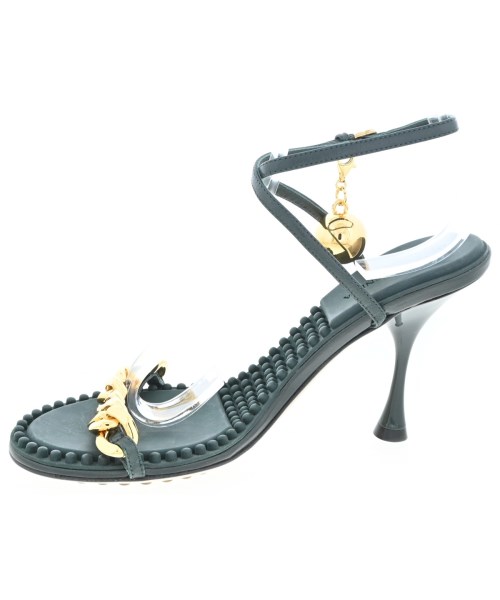 BOTTEGA VENETA（ボッテガヴェネタ）サンダル 緑 サイズ:EU36(22.5cm位) レディース/2200702539039