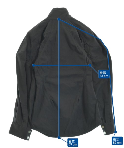 BOTTEGA VENETA（ボッテガヴェネタ）カジュアルシャツ 黒 サイズ:34(XXS位) レディース/2200662097013