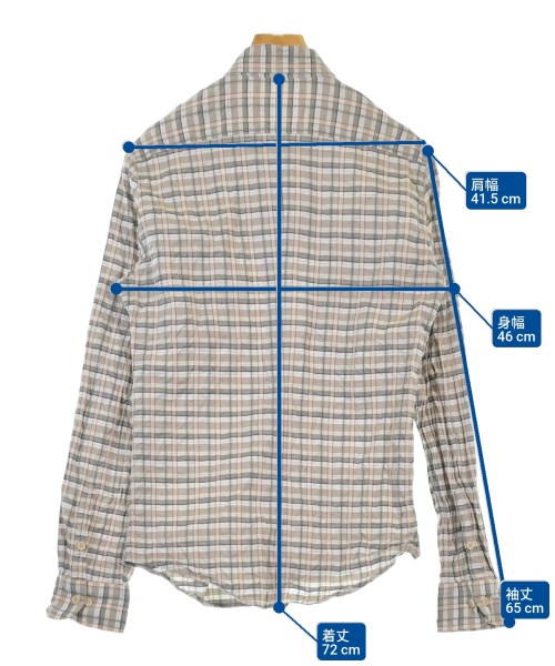 BOTTEGA VENETA（ボッテガヴェネタ）カジュアルシャツ ベージュ サイズ:48(L位) メンズ/2200666438041