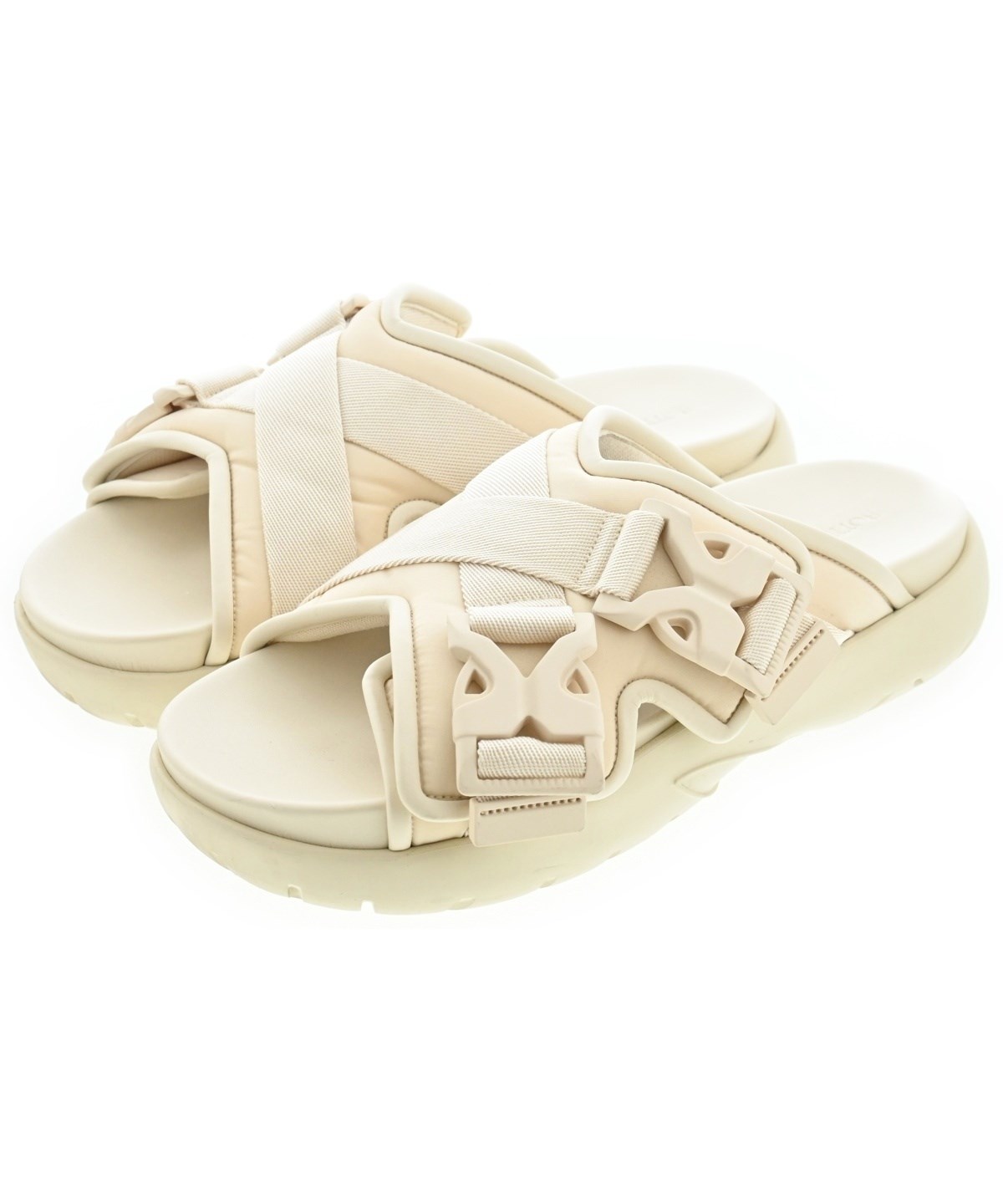 Bottega Veneta サンダル 43 ベージュ 収納袋付き 最安値 BOTTEGA VENETA（ボッテガヴェネタ）サンダル ベージュ サイズ:EU43