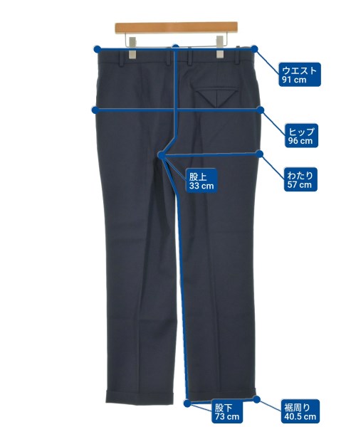 BOTTEGA VENETA（ボッテガヴェネタ）スラックス 紺 サイズ:44(S位) メンズ/2200670757251