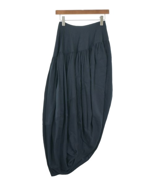 BOTTEGA VENETA(ボッテガベネタ)ロング・マキシ丈スカート 紺 サイズ:34(XS位)/2200672315404