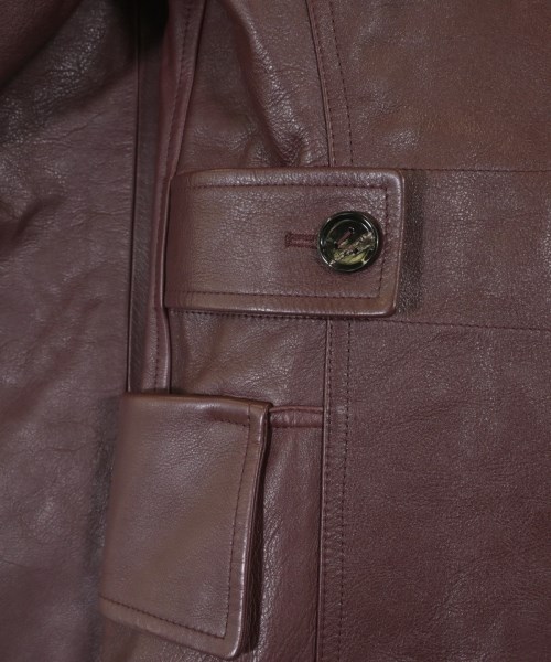 BOTTEGA VENETA（ボッテガヴェネタ）コート 赤 サイズ:34(XXS位) レディース/2200723541141