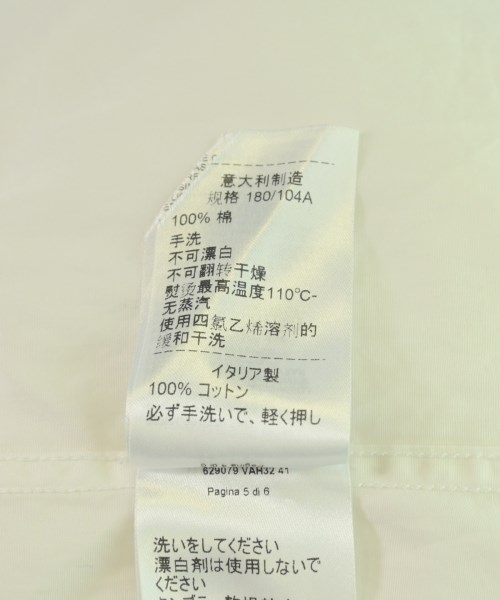BOTTEGA VENETA（ボッテガヴェネタ）カジュアルシャツ 白 サイズ:41(XL位) メンズ/2200721123011