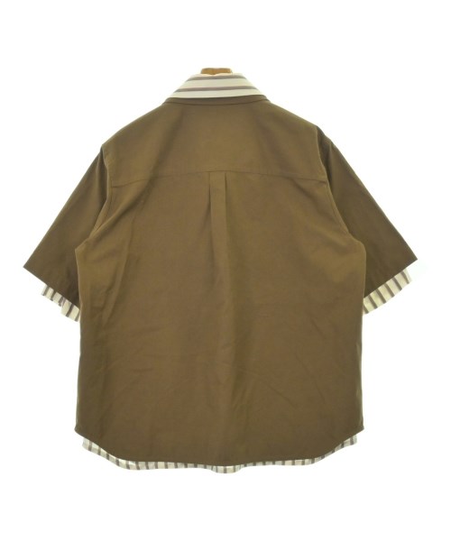 BOTTEGA VENETA（ボッテガヴェネタ）カジュアルシャツ 茶 サイズ:48(L位) メンズ/2200721219073