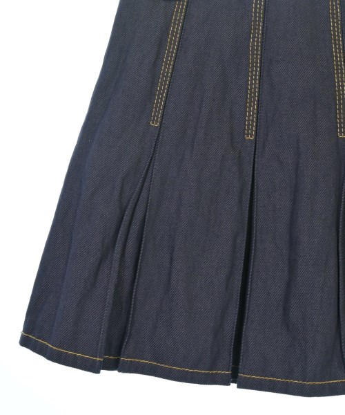 BOTTEGA VENETA（ボッテガヴェネタ）ミニスカート 紺 サイズ:36(XS位) レディース/2200721250113