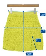 BOTTEGA VENETA（ボッテガヴェネタ）ミニスカート 黄 サイズ:XS レディース/2200721993195