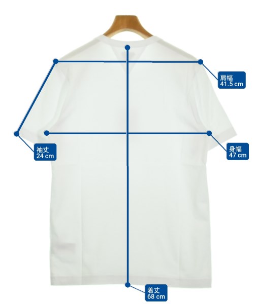 BOTTEGA VENETA（ボッテガヴェネタ）Tシャツ・カットソー 白 サイズ:XS メンズ/2200723637042