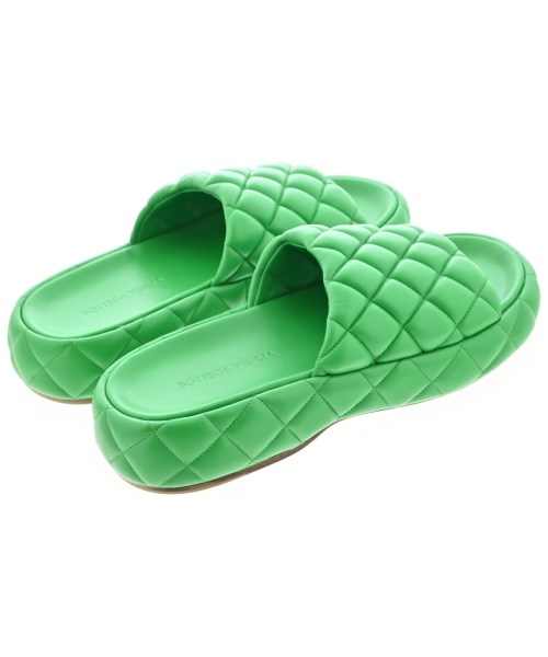 BOTTEGA VENETA（ボッテガヴェネタ）サンダル 緑 サイズ:EU38(24.5cm位) レディース/2200718948030