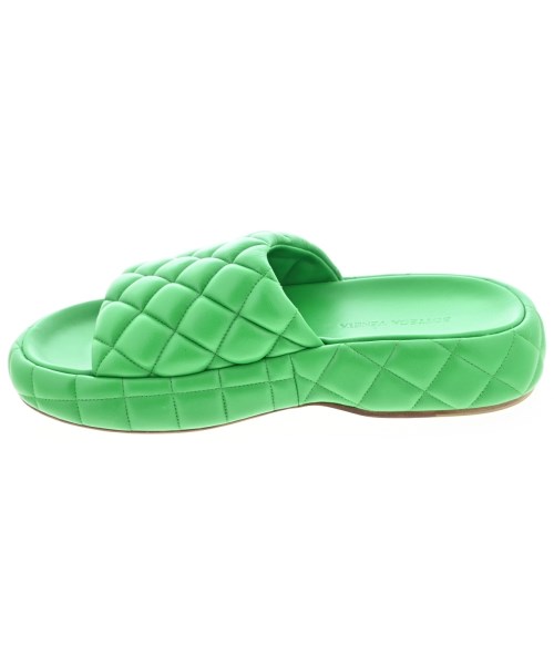 BOTTEGA VENETA（ボッテガヴェネタ）サンダル 緑 サイズ:EU38(24.5cm位) レディース/2200718948030