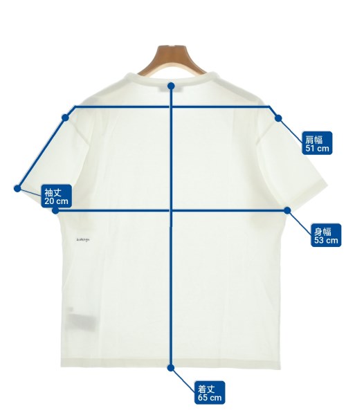 BOTTEGA VENETA（ボッテガヴェネタ）Tシャツ・カットソー 白 サイズ:50(XL位) メンズ/2200725044091