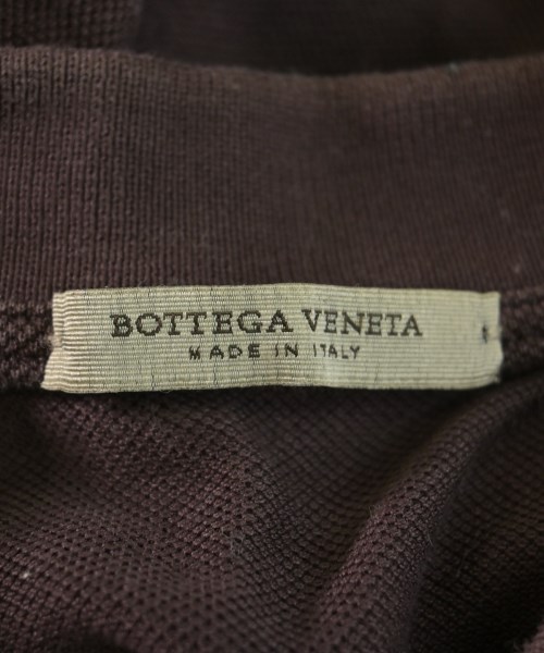 BOTTEGA VENETA（ボッテガヴェネタ）ポロシャツ 茶 サイズ:48(L位) メンズ/2200726210068