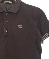 BOTTEGA VENETA（ボッテガヴェネタ）ポロシャツ 茶 サイズ:48(L位) メンズ/2200726210068