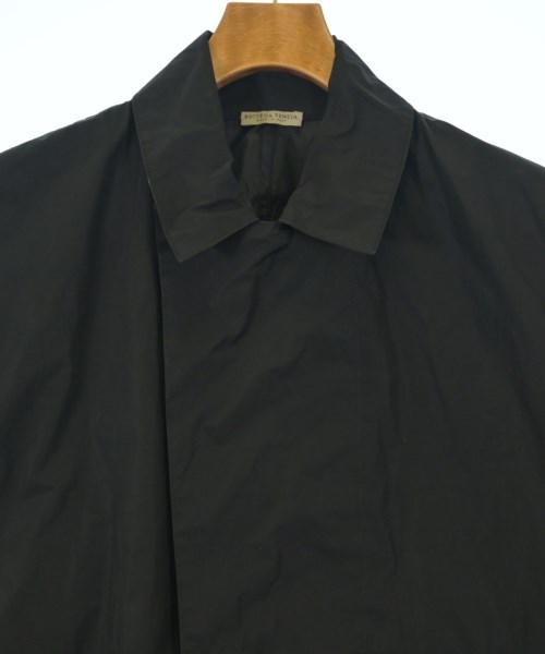 BOTTEGA VENETA（ボッテガヴェネタ）ステンカラーコート 黒 サイズ:48(L位) メンズ/2200727064028