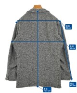 BOTTEGA VENETA（ボッテガヴェネタ）カジュアルジャケット グレー サイズ:48(L位) メンズ/2200682913065