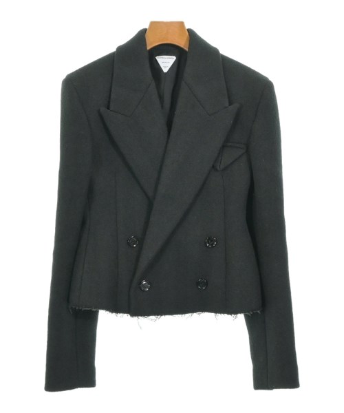 BOTTEGA VENETA(ボッテガベネタ)テーラードジャケット 黒 サイズ:34(XXS位)/2200682964012