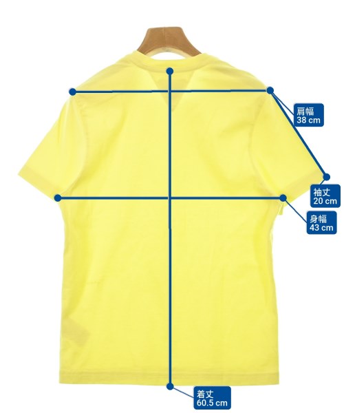 BOTTEGA VENETA（ボッテガヴェネタ）Tシャツ・カットソー 黄 サイズ:S レディース/2200684750040