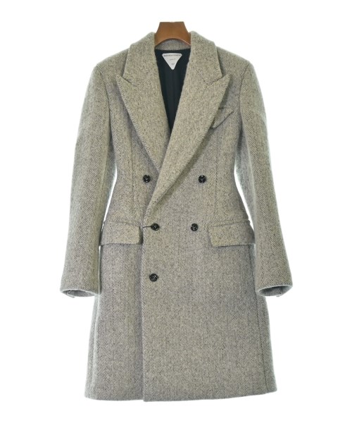 BOTTEGA VENETA(ボッテガベネタ)チェスターコート グレー サイズ:34(XS位)/2200680187062