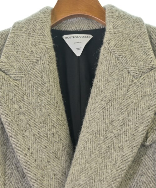 BOTTEGA VENETA（ボッテガヴェネタ）チェスターコート グレー サイズ:34(XS位) レディース/2200680187062