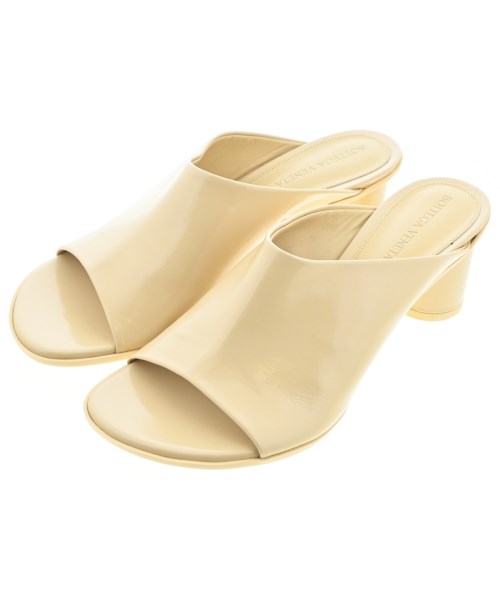 BOTTEGA VENETA(ボッテガベネタ)サンダル ベージュ サイズ:37(23.5cm位)/2200687172061