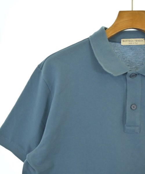 BOTTEGA VENETA（ボッテガヴェネタ）ポロシャツ 青 サイズ:48(L位) メンズ/2200686710127