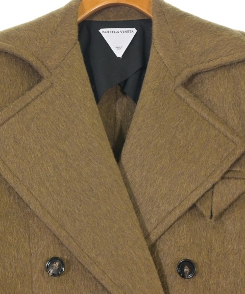 BOTTEGA VENETA（ボッテガヴェネタ）チェスターコート 茶 サイズ:48(L位) メンズ/2200689476020