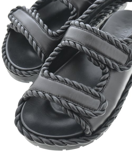 BOTTEGA VENETA（ボッテガヴェネタ）サンダル 黒 サイズ:EU37(23.5cm位) レディース/2200690574012
