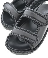 BOTTEGA VENETA（ボッテガヴェネタ）サンダル 黒 サイズ:EU37(23.5cm位) レディース/2200690574012