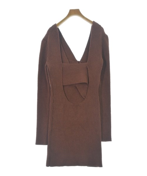 BOTTEGA VENETA（ボッテガヴェネタ）ワンピース 茶 サイズ:42(M位) レディース/2200692024089