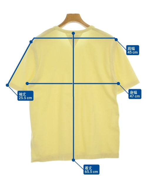BOTTEGA VENETA（ボッテガヴェネタ）Tシャツ・カットソー 黄 サイズ:L メンズ/2200692024102