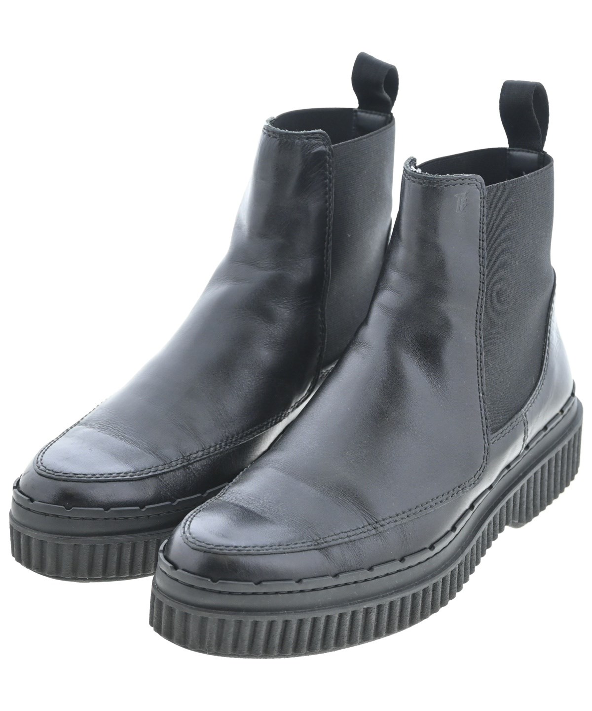 TOD'S（トッズ）ブーツ 黒 サイズ:EU35(21.5cm位) レディース