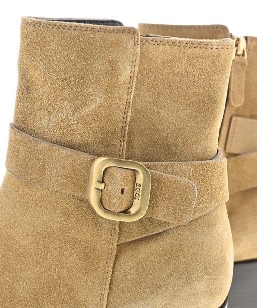 TOD'S（トッズ）ブーツ ベージュ サイズ:EU38 1/2(25cm位) レディース/2200629093164