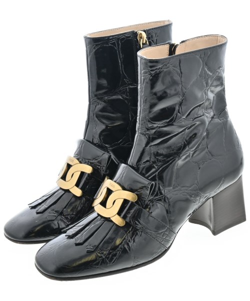 TOD'S(トッズ)ブーツ 黒 サイズ:EU37(23.5cm位)/2200631791065