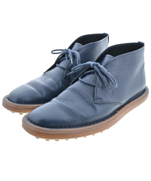 TOD'S トッズ ブーツ EU37 1/2(24cm位) 黒 【古着】【中古