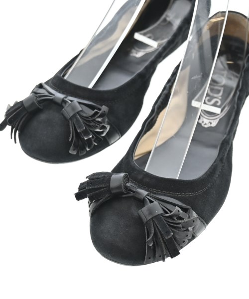 TOD'S（トッズ）バレエシューズ/オペラシューズ 黒 サイズ:EU35 1/2(22cm位) レディース/2200613092043