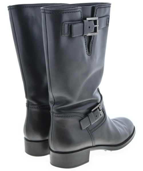 TOD'S（トッズ）ブーツ 黒 サイズ:EU37 1/2(24cm位) レディース/2200626275044