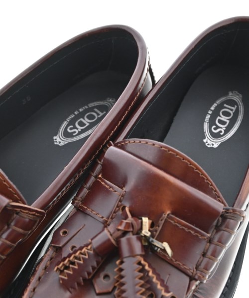 TOD'S（トッズ）ドレスシューズ/ローファー 茶 サイズ:EU35(21.5cm位) レディース/2200628436030