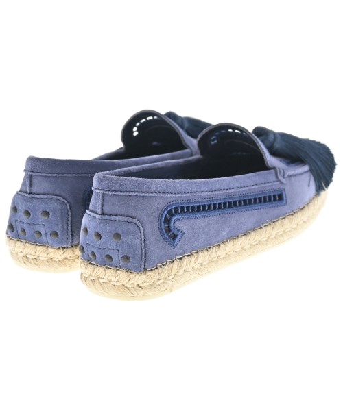 TOD'S（トッズ）エスパドリーユ 青 サイズ:EU38 1/2(25cm位) レディース/2200606709187