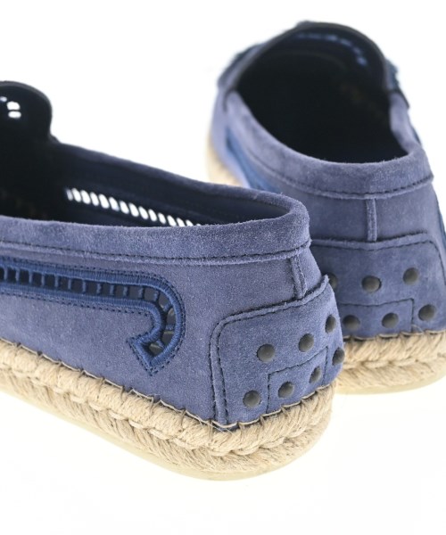 TOD'S（トッズ）エスパドリーユ 青 サイズ:EU38 1/2(25cm位) レディース/2200606709187