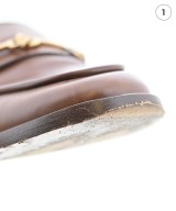 TOD'S（トッズ）ドレスシューズ/ローファー 茶 サイズ:EU35 1/2(22cm位) レディース/2200615139067