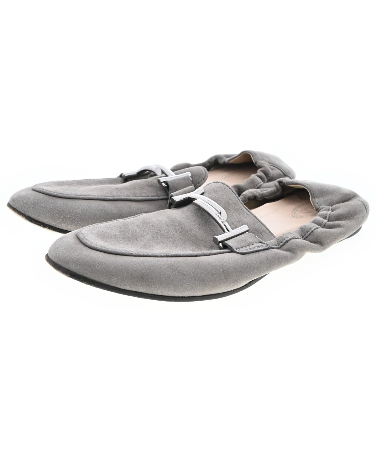 TOD'S（トッズ）ドレスシューズ/ローファー グレー サイズ:EU37