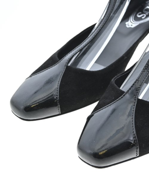 TOD'S（トッズ）パンプス 黒 サイズ:EU37 1/2(24cm位) レディース/2200614062106