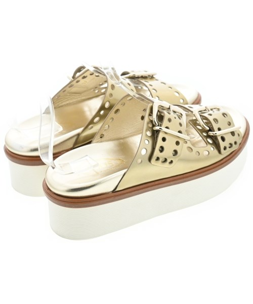 TOD'S（トッズ）サンダル ゴールド サイズ:EU37(23.5cm位) レディース/2200610450204