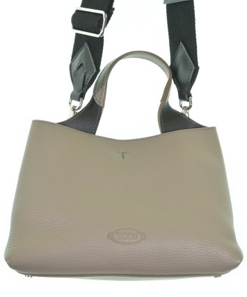 TOD'S グレー スエード ハンドバッグ TOD'S グレー スエード ハンドバッグ TOD'S 【9/4-9/7 LYP会員+P10倍