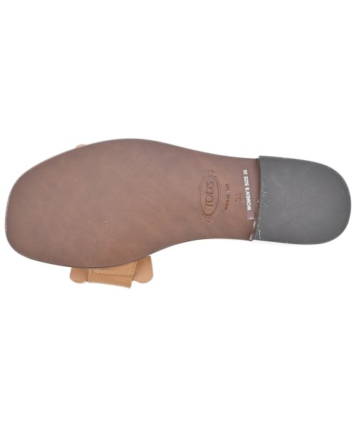 TOD'S（トッズ）サンダル ベージュ サイズ:EU35(21.5cm位) レディース/2200607844450