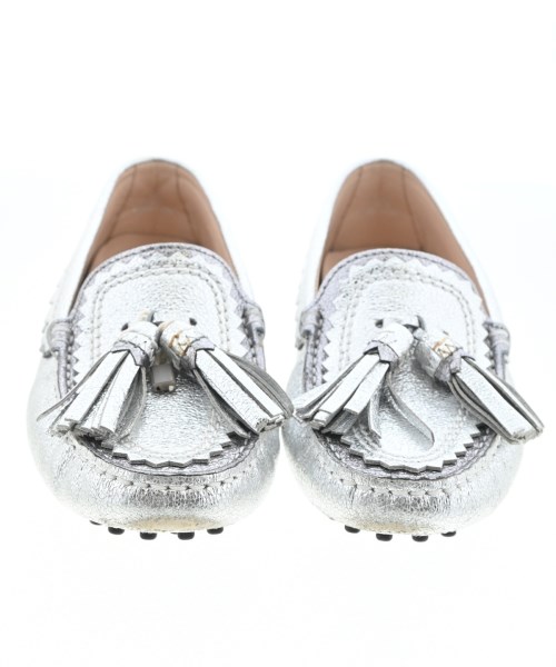 TOD'S（トッズ）ドレスシューズ/ローファー シルバー サイズ:EU35 1/2(22cm位) レディース/2200675191029