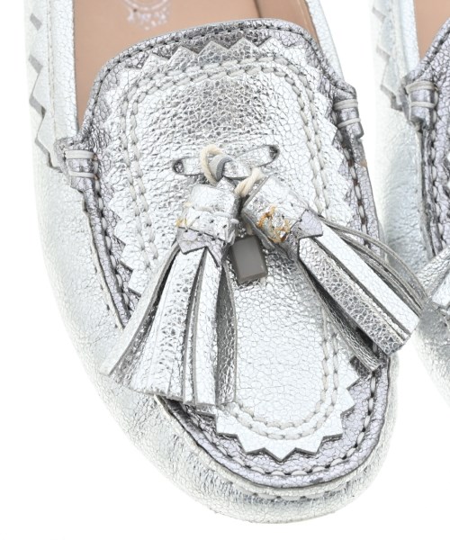 TOD'S（トッズ）ドレスシューズ/ローファー シルバー サイズ:EU35 1/2(22cm位) レディース/2200675191029