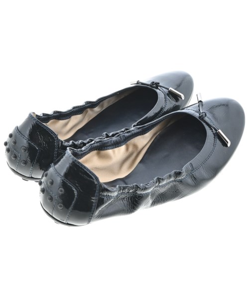 TOD'S（トッズ）バレエシューズ/オペラシューズ 黒 サイズ:EU37 1/2(24cm位) レディース/2200678060018
