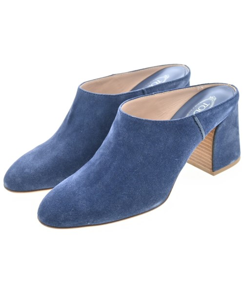 TOD'S(トッズ)サンダル 青 サイズ:EU39(25.5cm位)/2200689227097