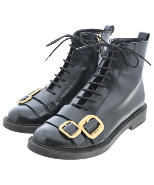 TOD'S(トッズ)ブーツ 黒 サイズ:EU36(22.5cm位)/2200675964029
